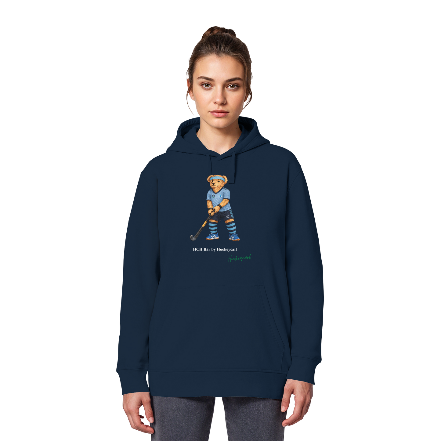 Hockey-Club Bad Homburg Bär - Organic Basic Hoodie - Hockeycarl