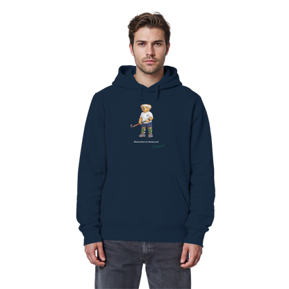 Hockeybear  - Organic Basic Hoodie - Hockeycarl