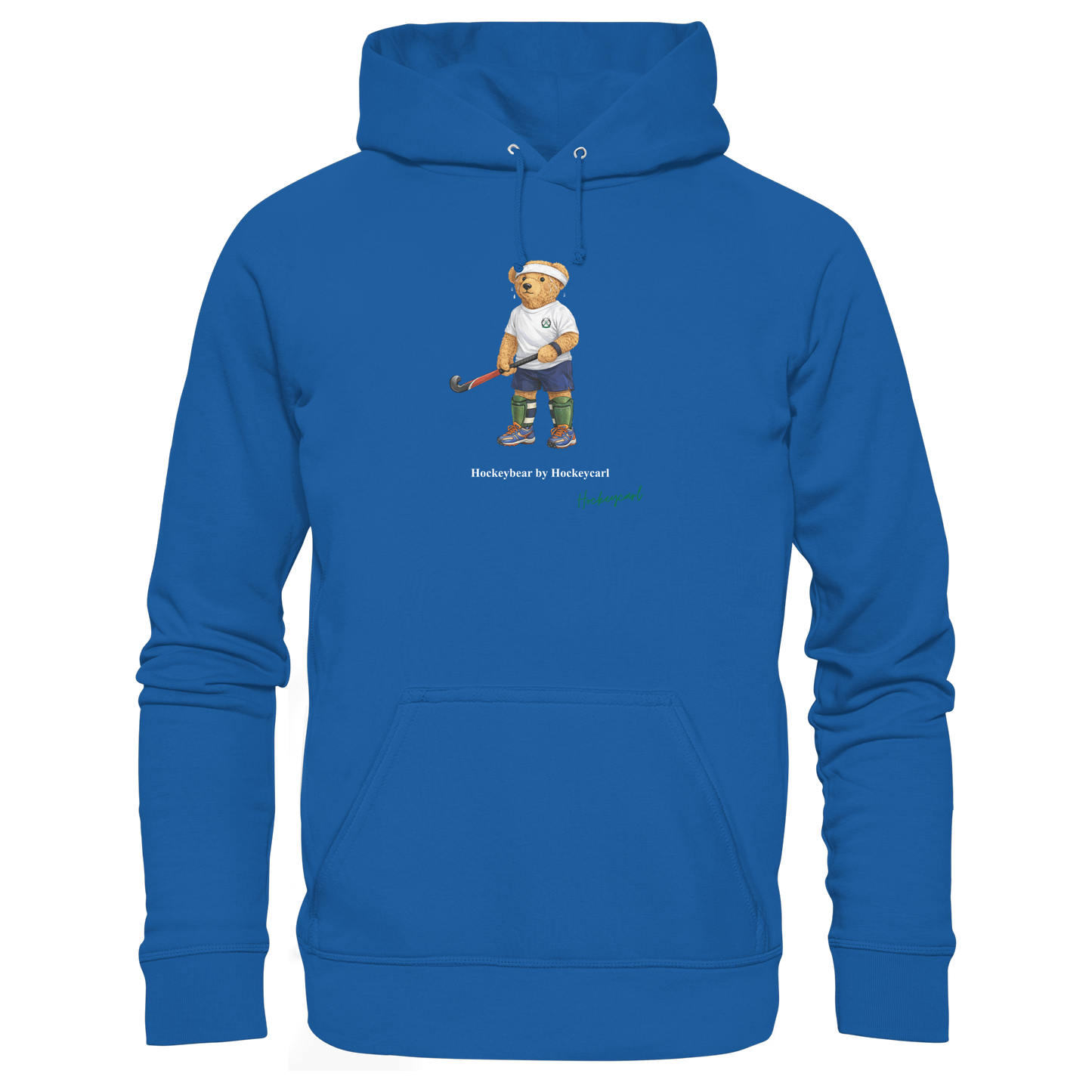 Hockeybear  - Organic Basic Hoodie - Hockeycarl