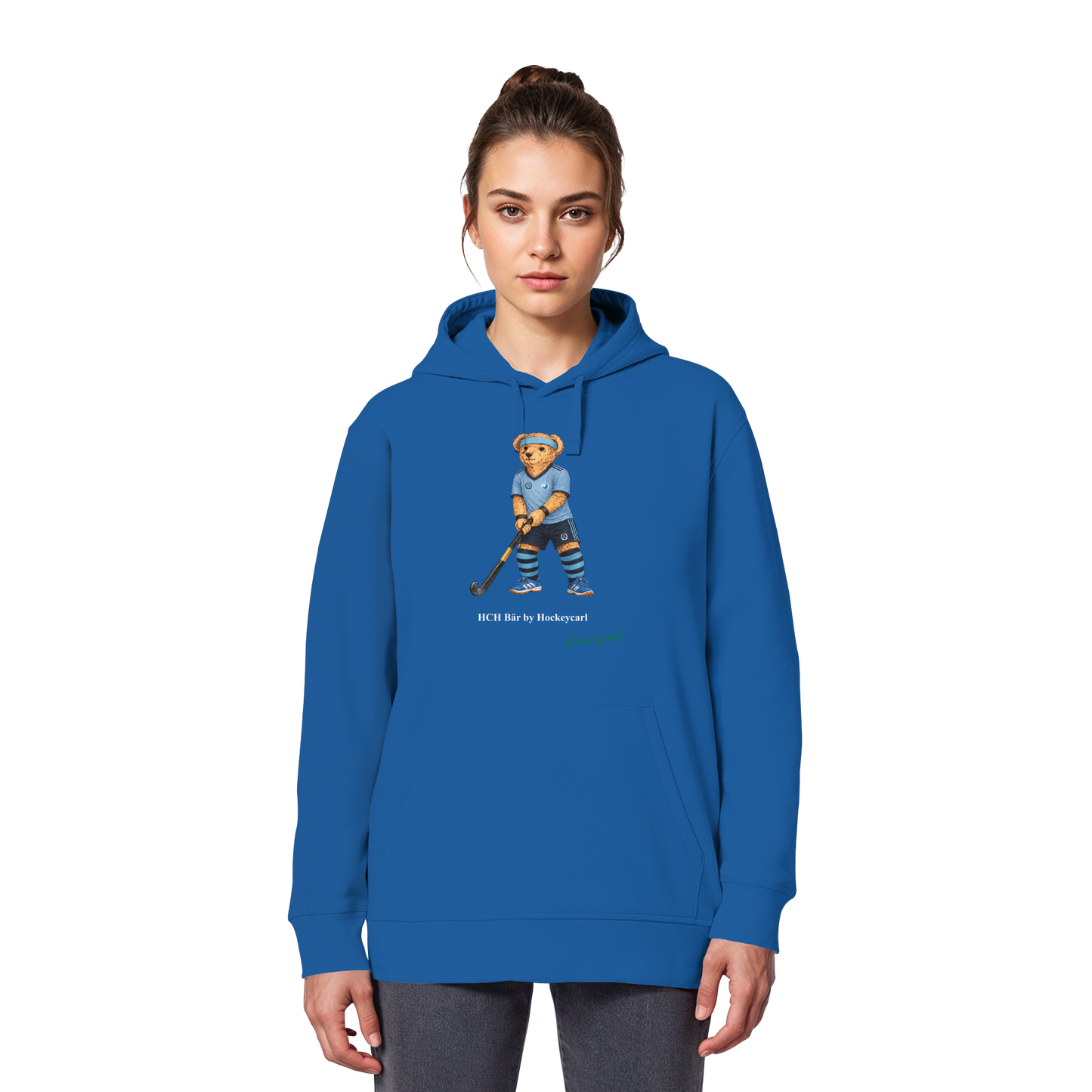 Hockey-Club Bad Homburg Bär - Organic Basic Hoodie - Hockeycarl