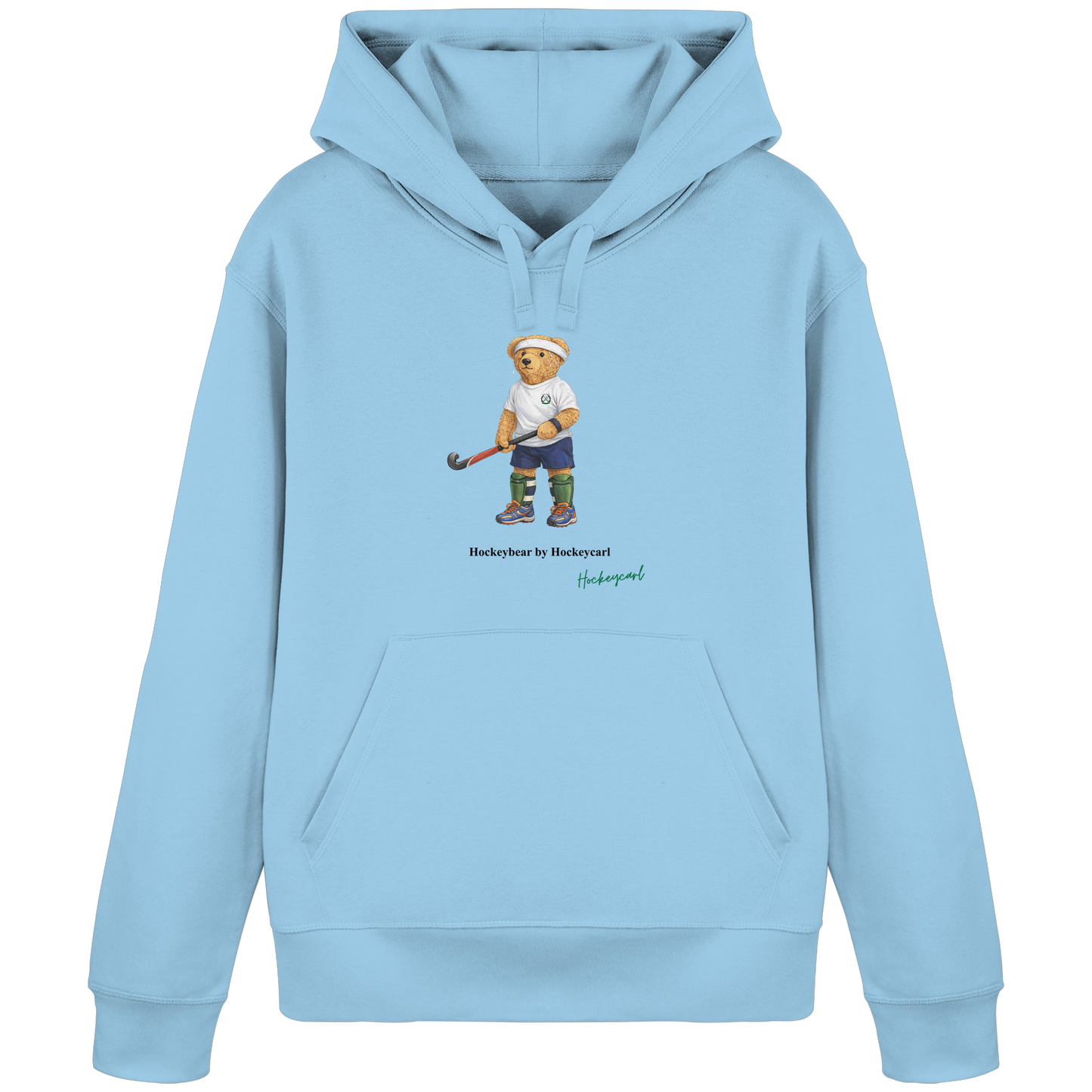 Hockeybear  - Organic Basic Hoodie - Hockeycarl