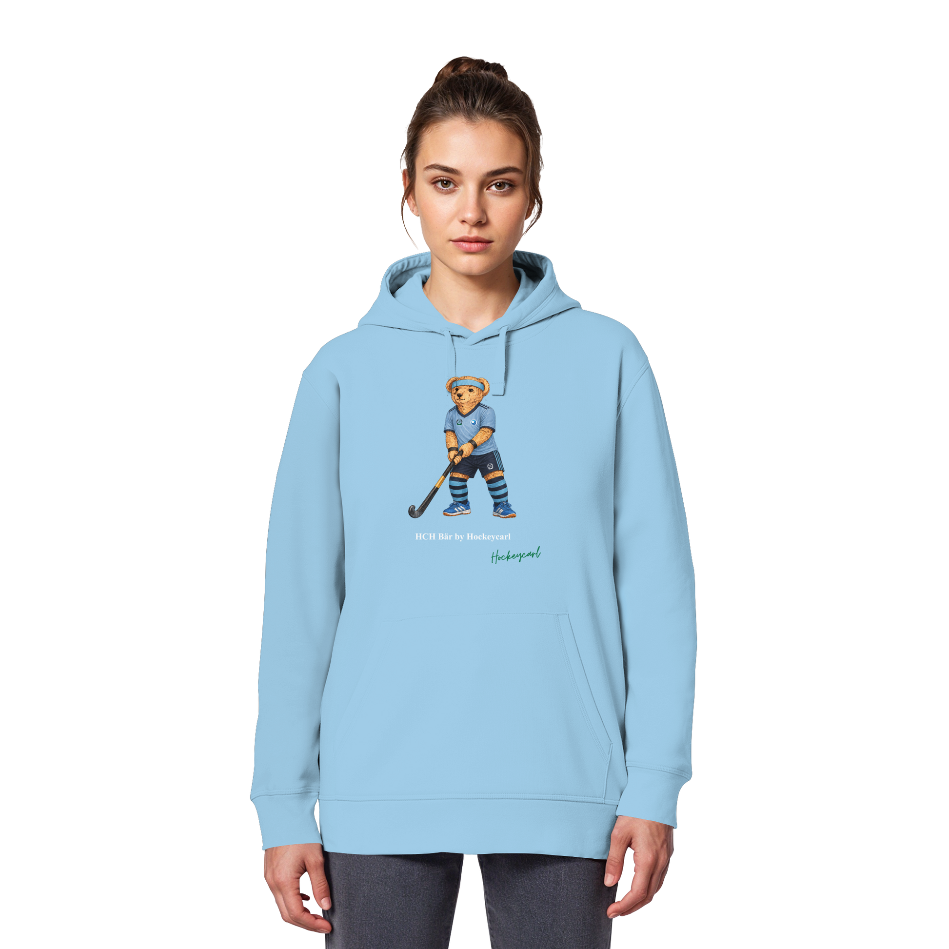 Hockey-Club Bad Homburg Bär - Organic Basic Hoodie - Hockeycarl