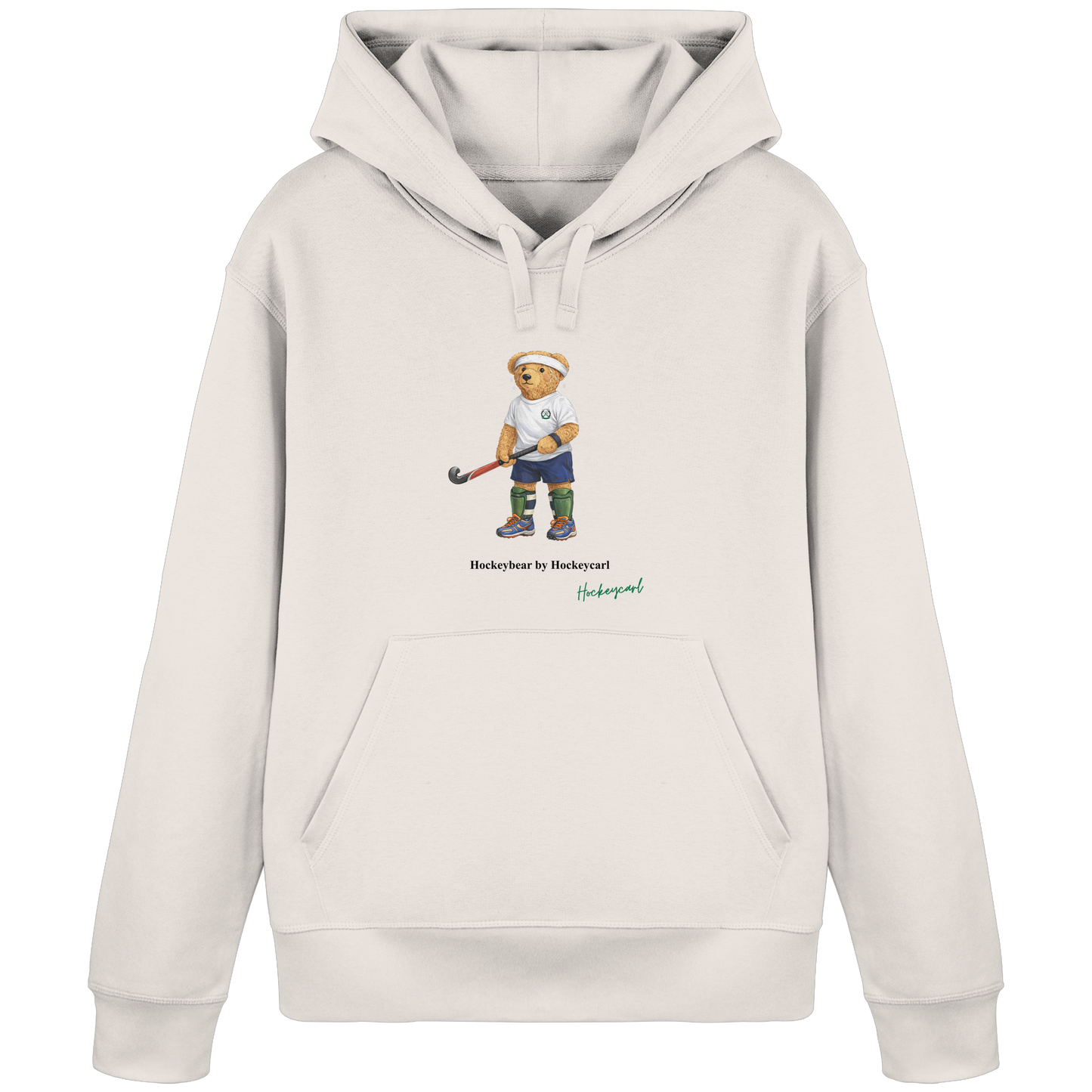 Hockeybear  - Organic Basic Hoodie - Hockeycarl