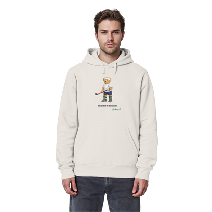 Hockeybear  - Organic Basic Hoodie - Hockeycarl
