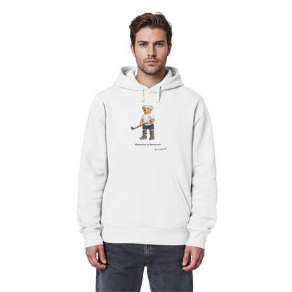 Hockeybear  - Organic Basic Hoodie - Hockeycarl