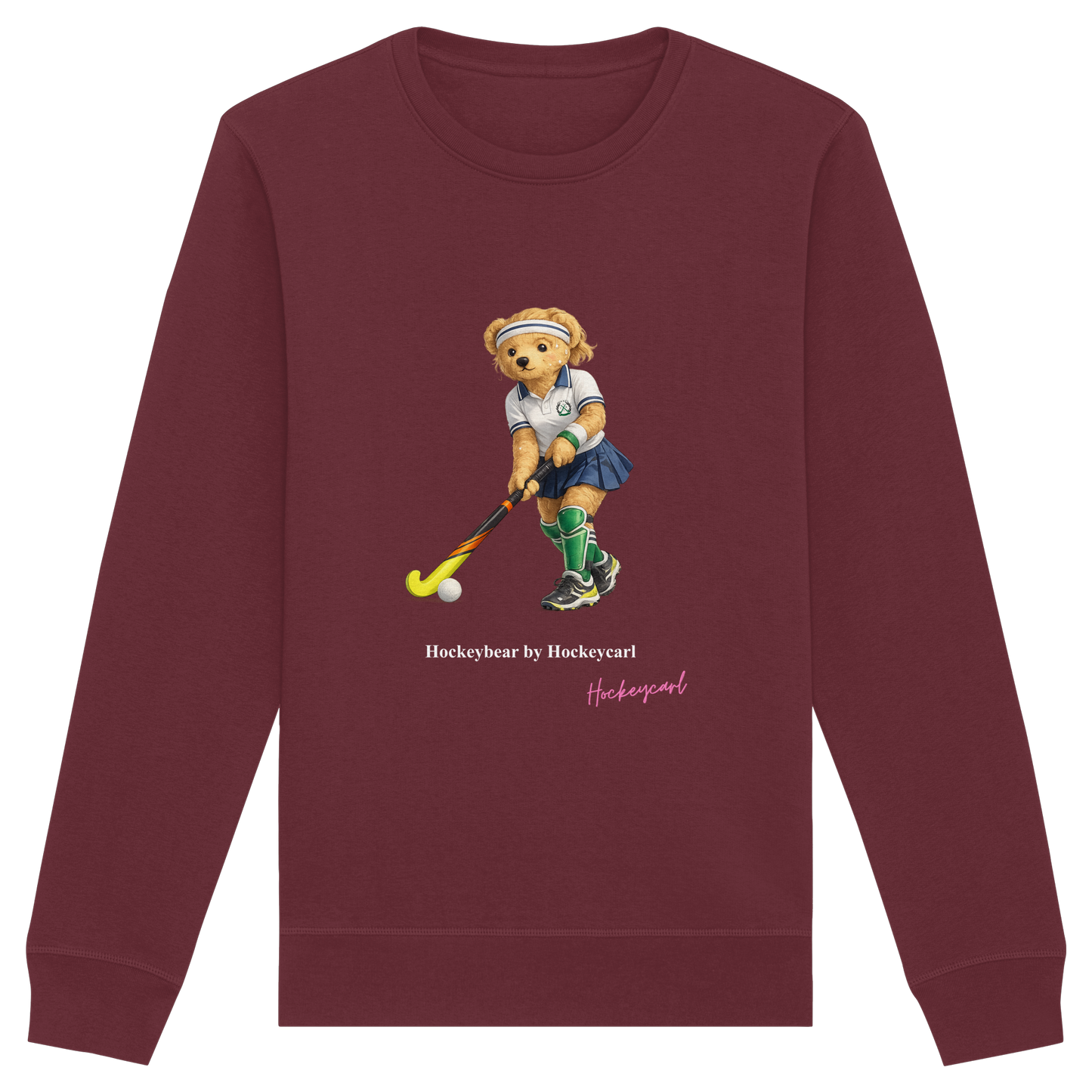 Hockeybear  - Organic Basic Unisex Sweatshirt - Hockeycarl