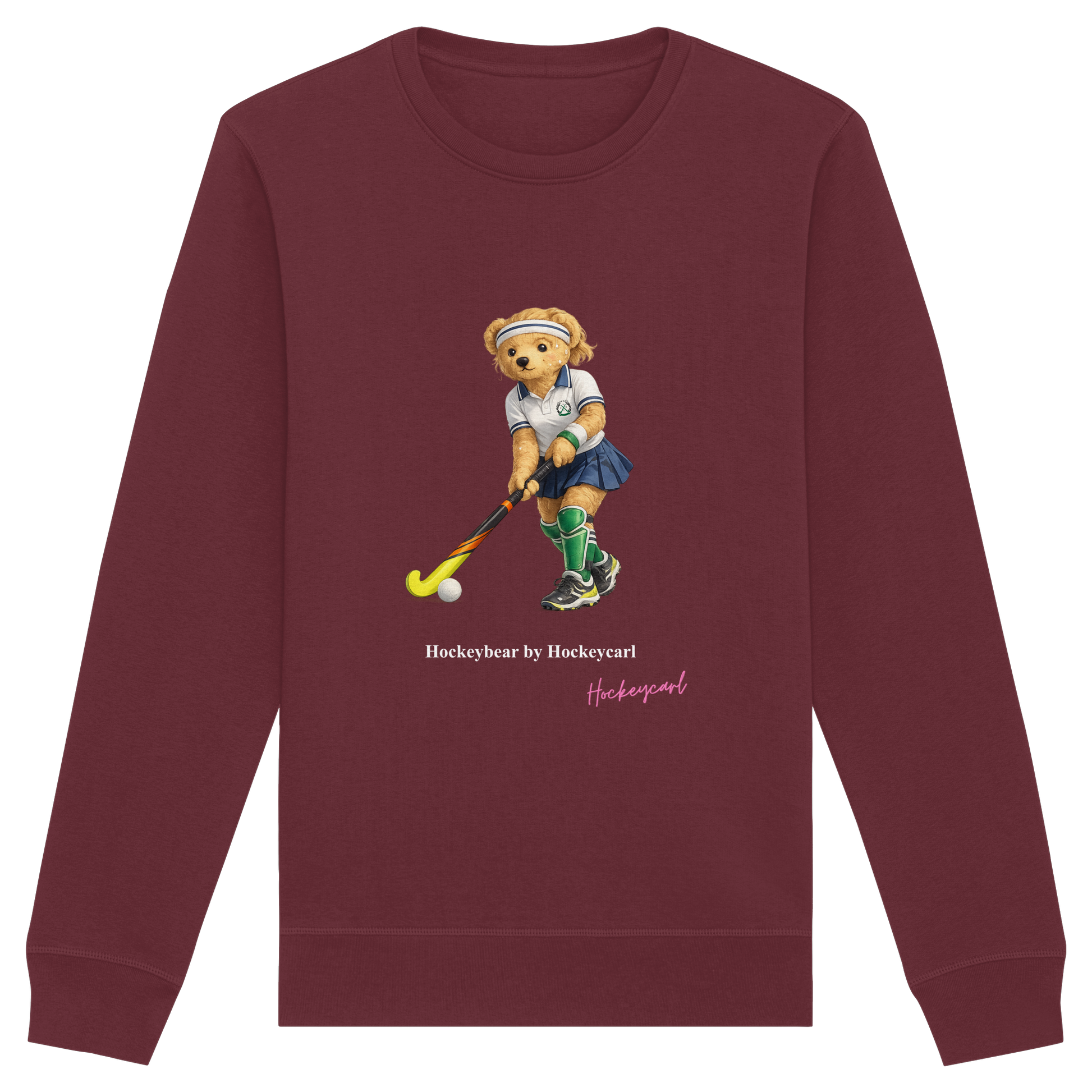 Hockeybear  - Organic Basic Unisex Sweatshirt - Hockeycarl