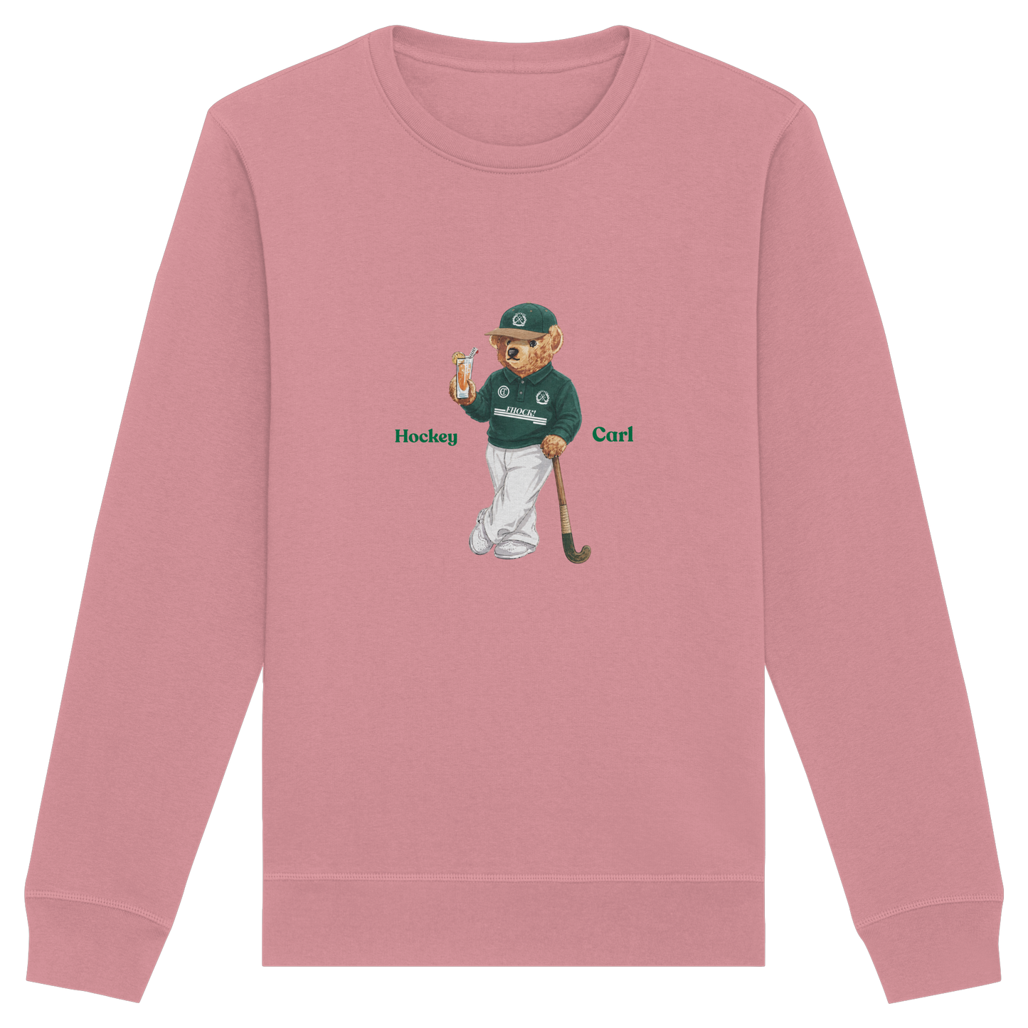 Hockeycarlbear - Organic Basic Unisex Sweatshirt - Hockeycarl