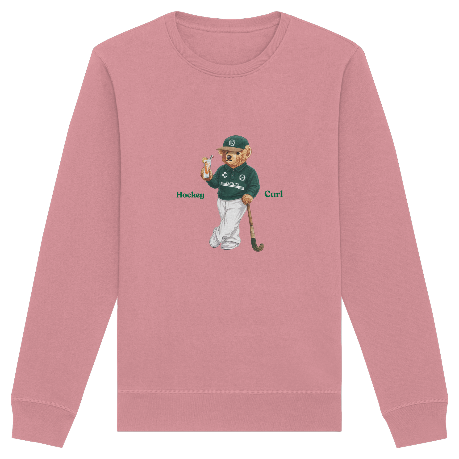 Hockeycarlbear - Organic Basic Unisex Sweatshirt - Hockeycarl