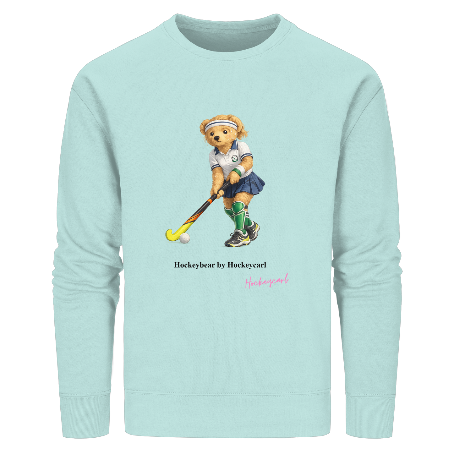 Hockeybear  - Organic Basic Unisex Sweatshirt - Hockeycarl