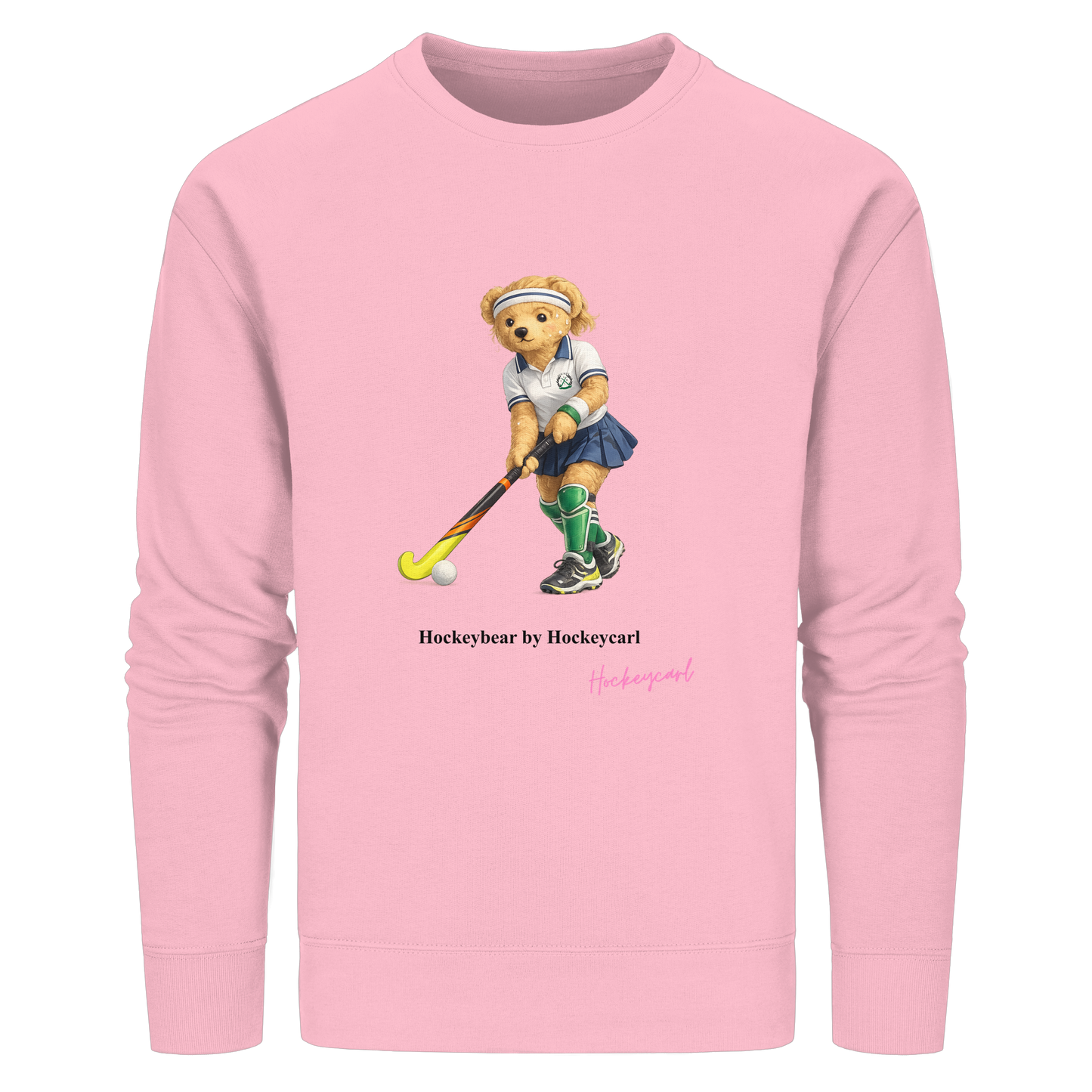 Hockeybear  - Organic Basic Unisex Sweatshirt - Hockeycarl