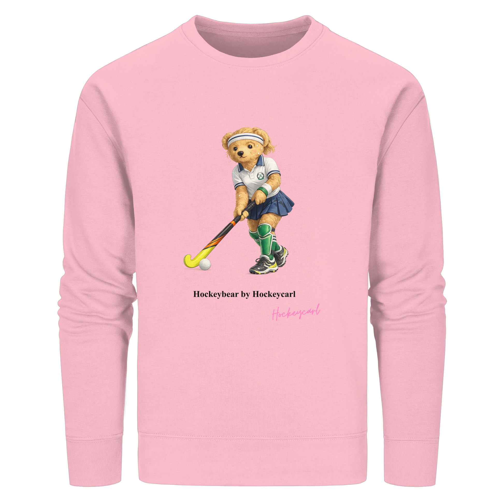 Hockeybear  - Organic Basic Unisex Sweatshirt - Hockeycarl