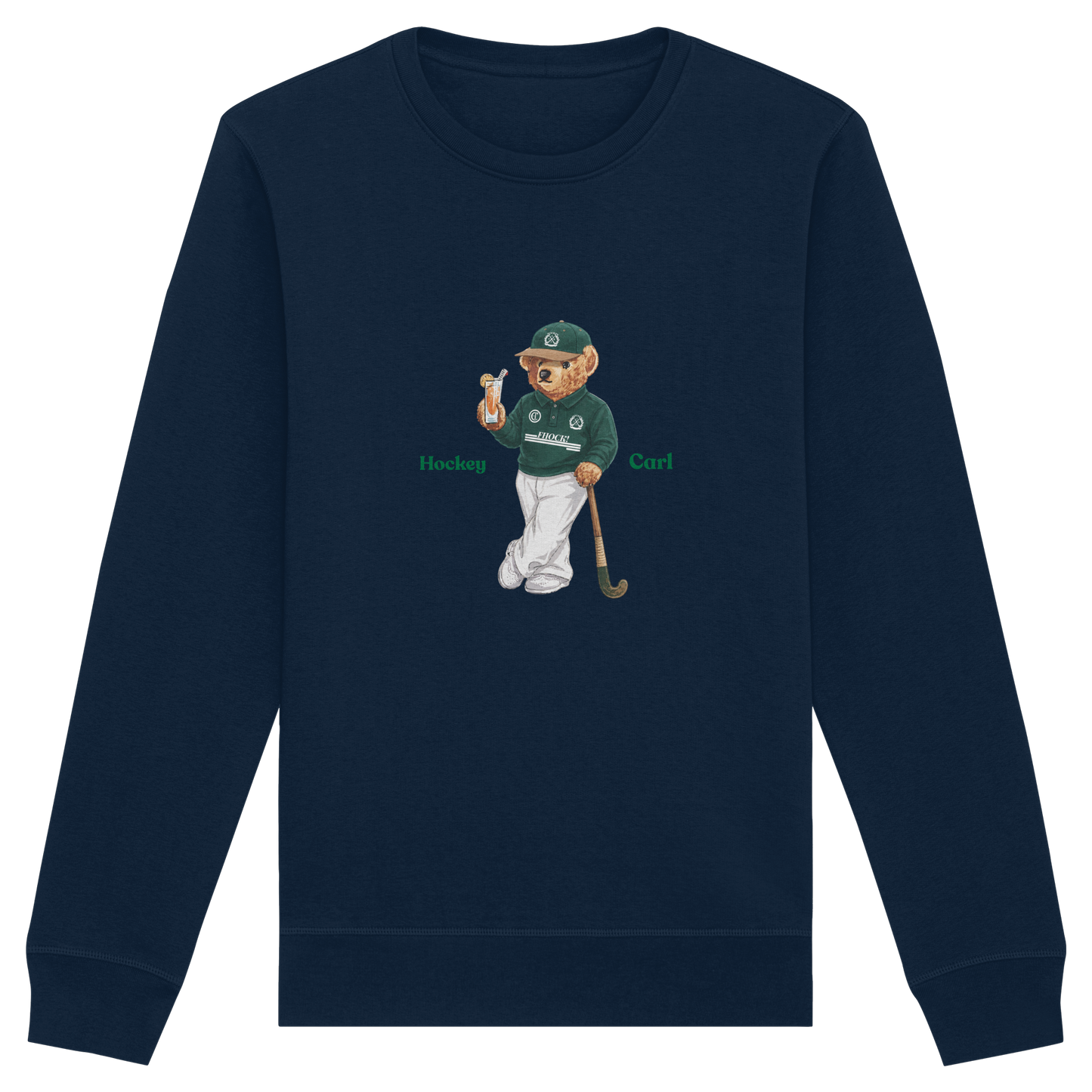 Hockeycarlbear - Organic Basic Unisex Sweatshirt - Hockeycarl