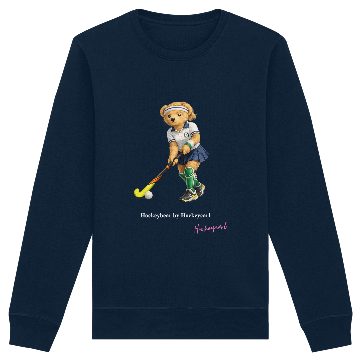 Hockeybear  - Organic Basic Unisex Sweatshirt - Hockeycarl