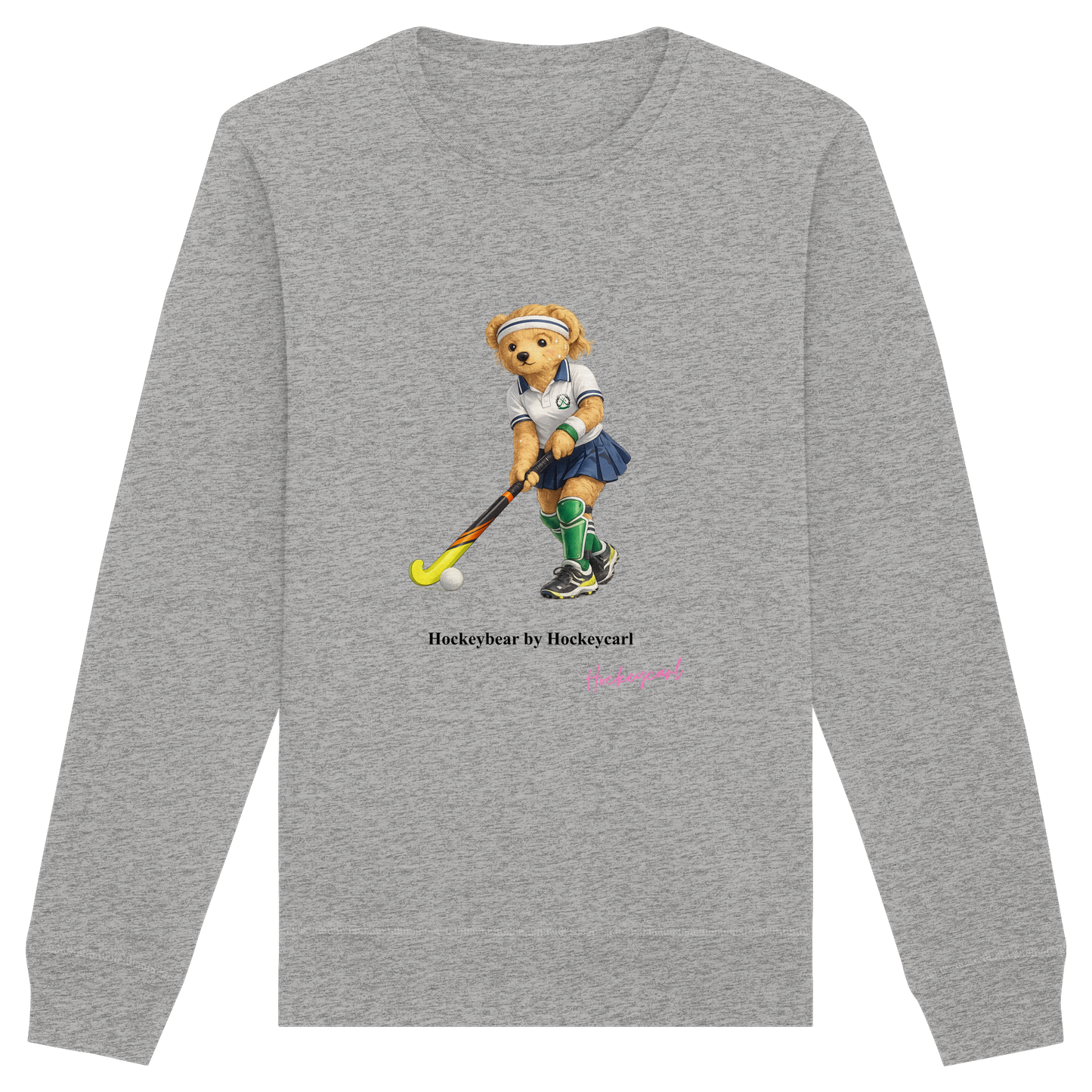 Hockeybear  - Organic Basic Unisex Sweatshirt - Hockeycarl