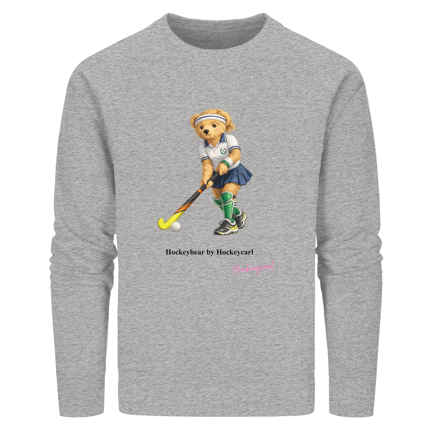 Hockeybear  - Organic Basic Unisex Sweatshirt - Hockeycarl