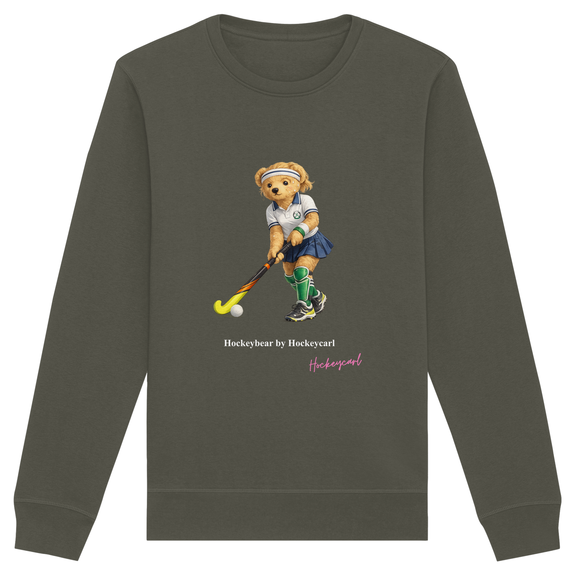 Hockeybear  - Organic Basic Unisex Sweatshirt - Hockeycarl