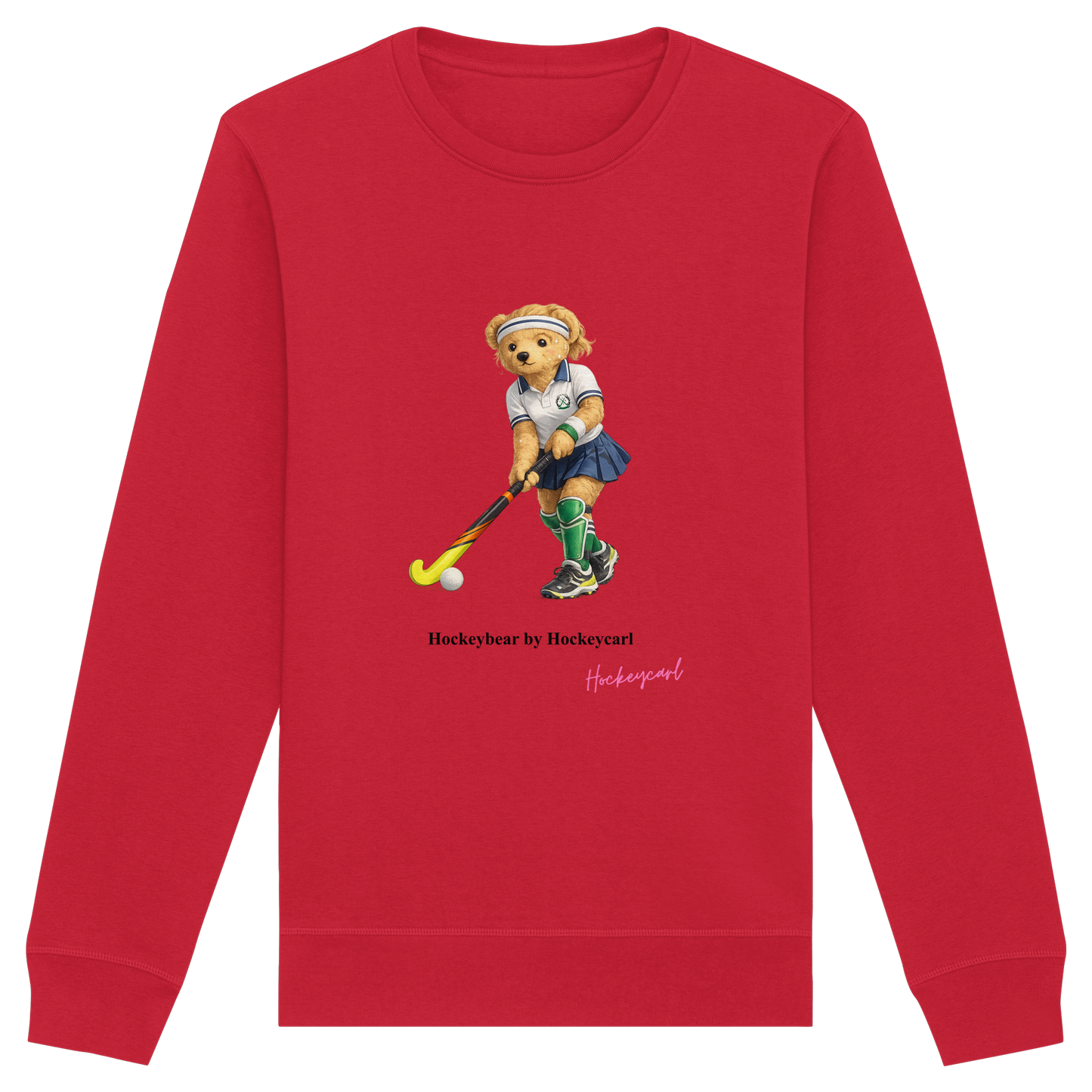 Hockeybear  - Organic Basic Unisex Sweatshirt - Hockeycarl