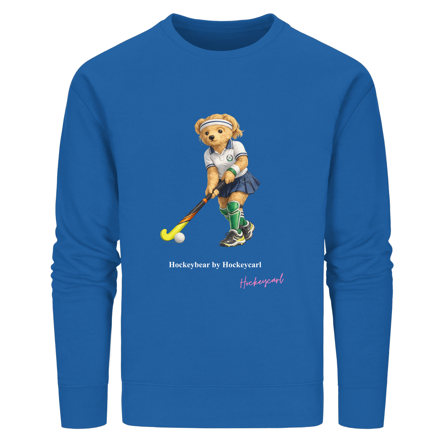 Hockeybear  - Organic Basic Unisex Sweatshirt - Hockeycarl