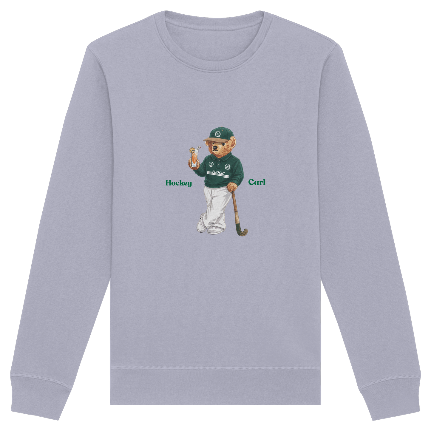 Hockeycarlbear - Organic Basic Unisex Sweatshirt - Hockeycarl