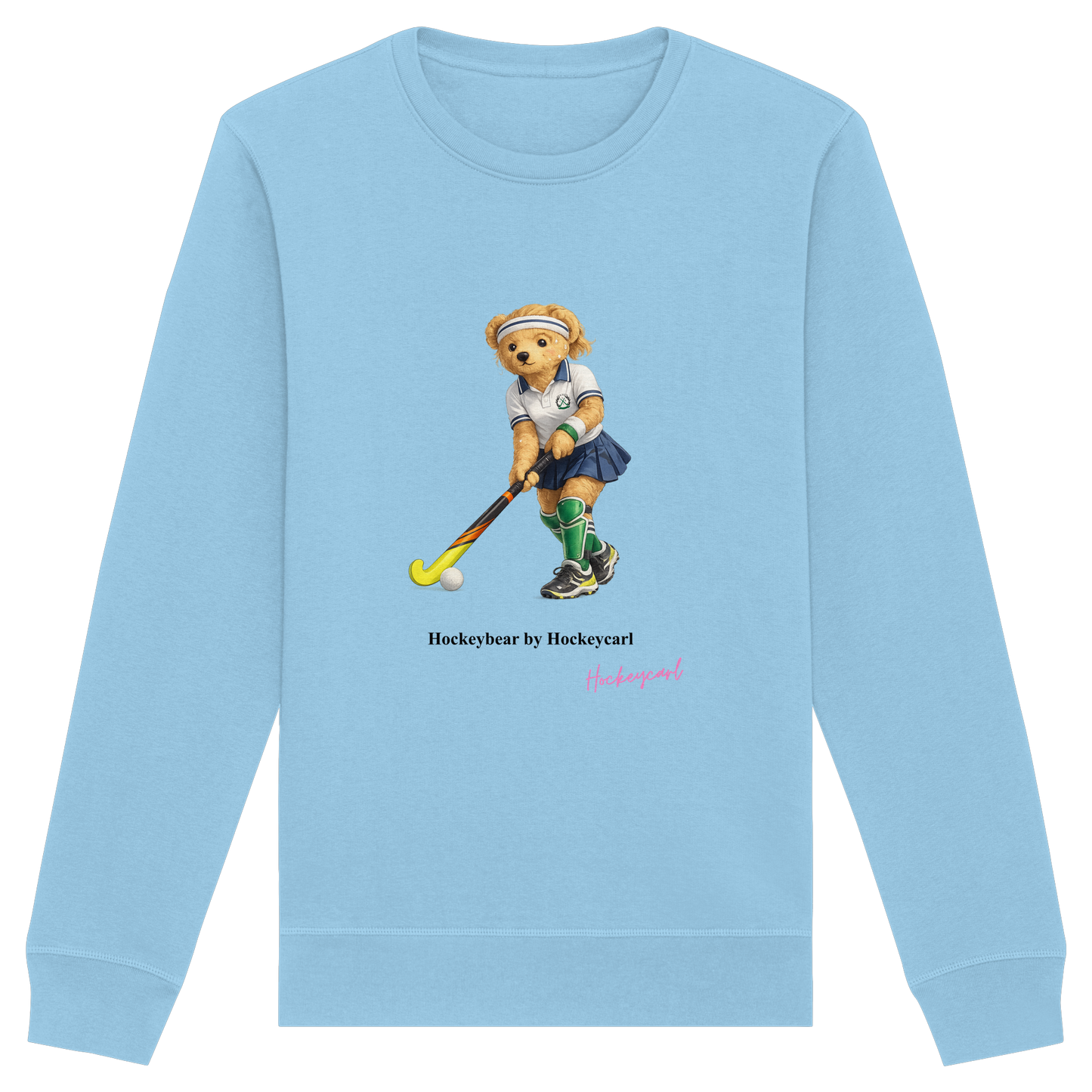 Hockeybear  - Organic Basic Unisex Sweatshirt - Hockeycarl