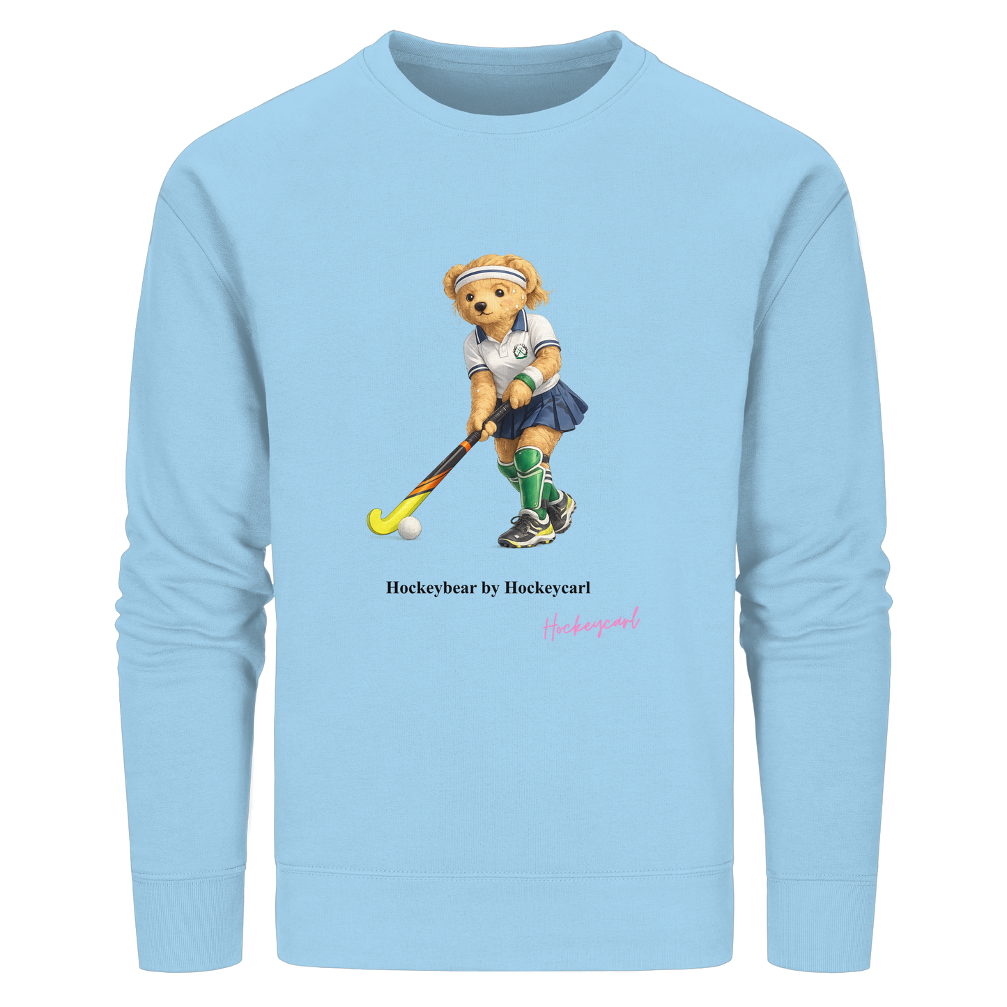 Hockeybear  - Organic Basic Unisex Sweatshirt - Hockeycarl