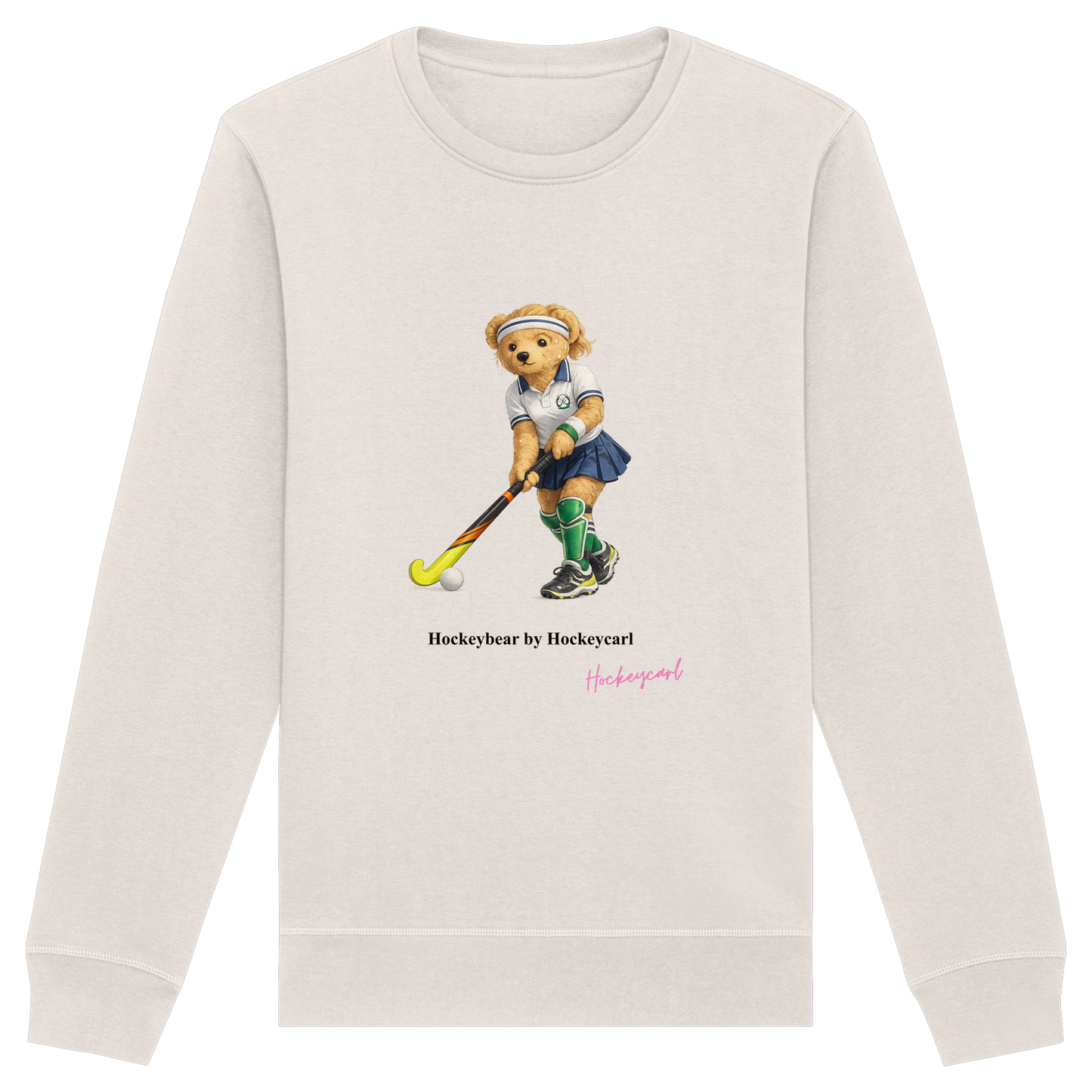 Hockeybear  - Organic Basic Unisex Sweatshirt - Hockeycarl