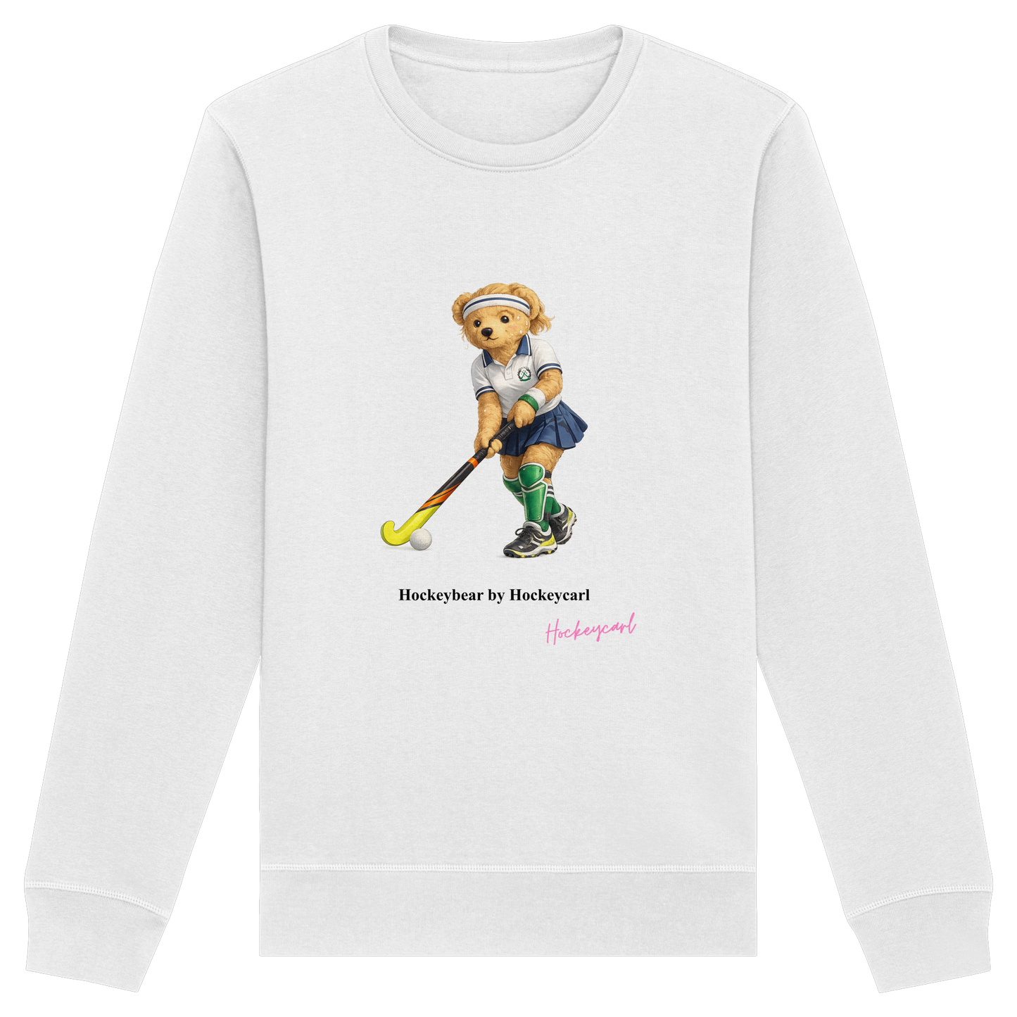 Hockeybear  - Organic Basic Unisex Sweatshirt - Hockeycarl