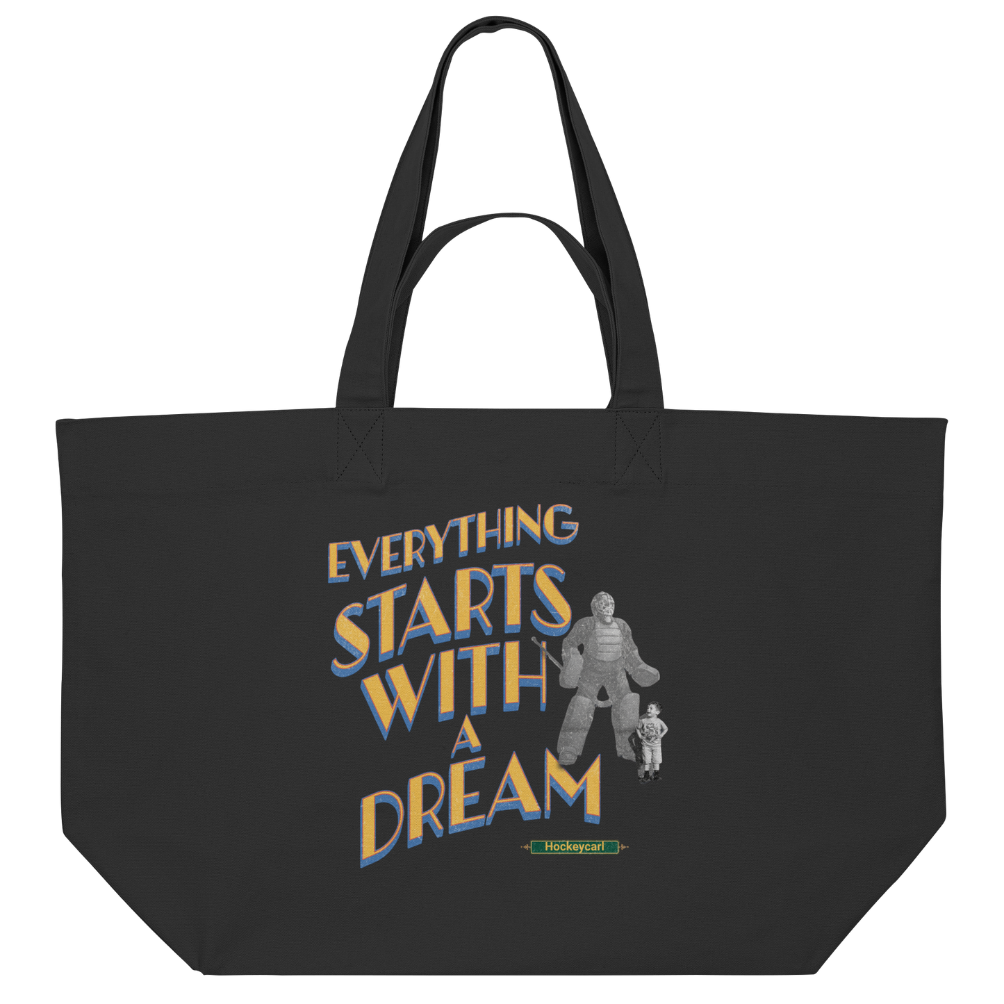 Everything starts with a Dream  - Organic Shopping-Bag - Hockeycarl