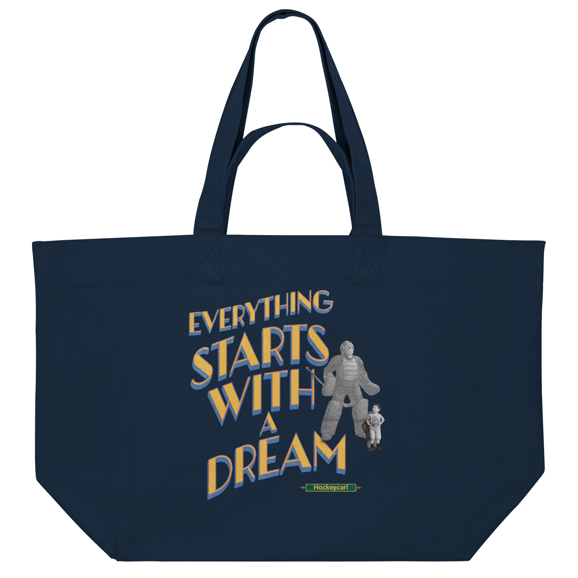 Everything starts with a Dream  - Organic Shopping-Bag - Hockeycarl