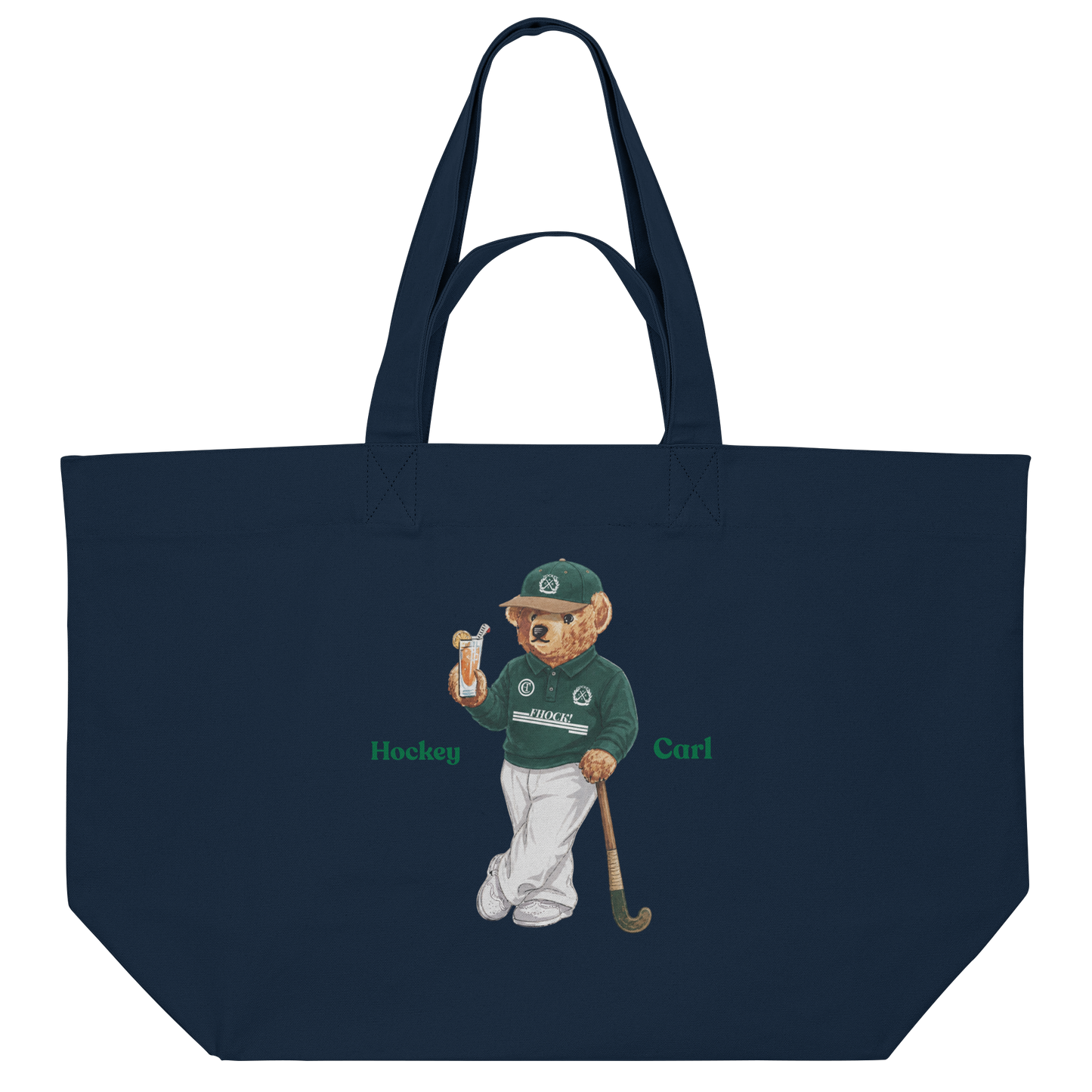 Hockeycarlbear - Organic Shopping-Bag - Hockeycarl