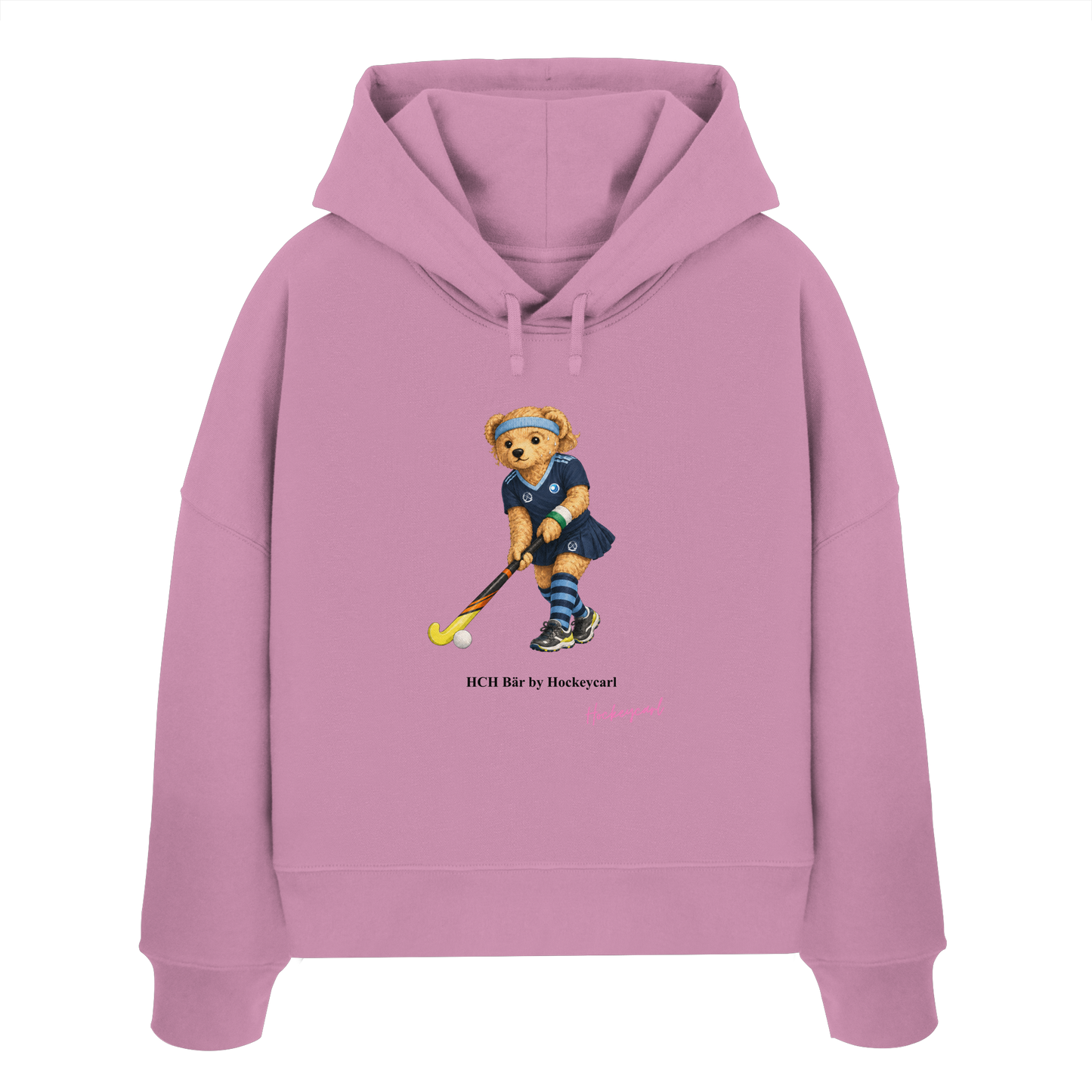 Hockey-Club Bad Homburg Bär - Womens Organic Boxcut Hoodie - Hockeycarl