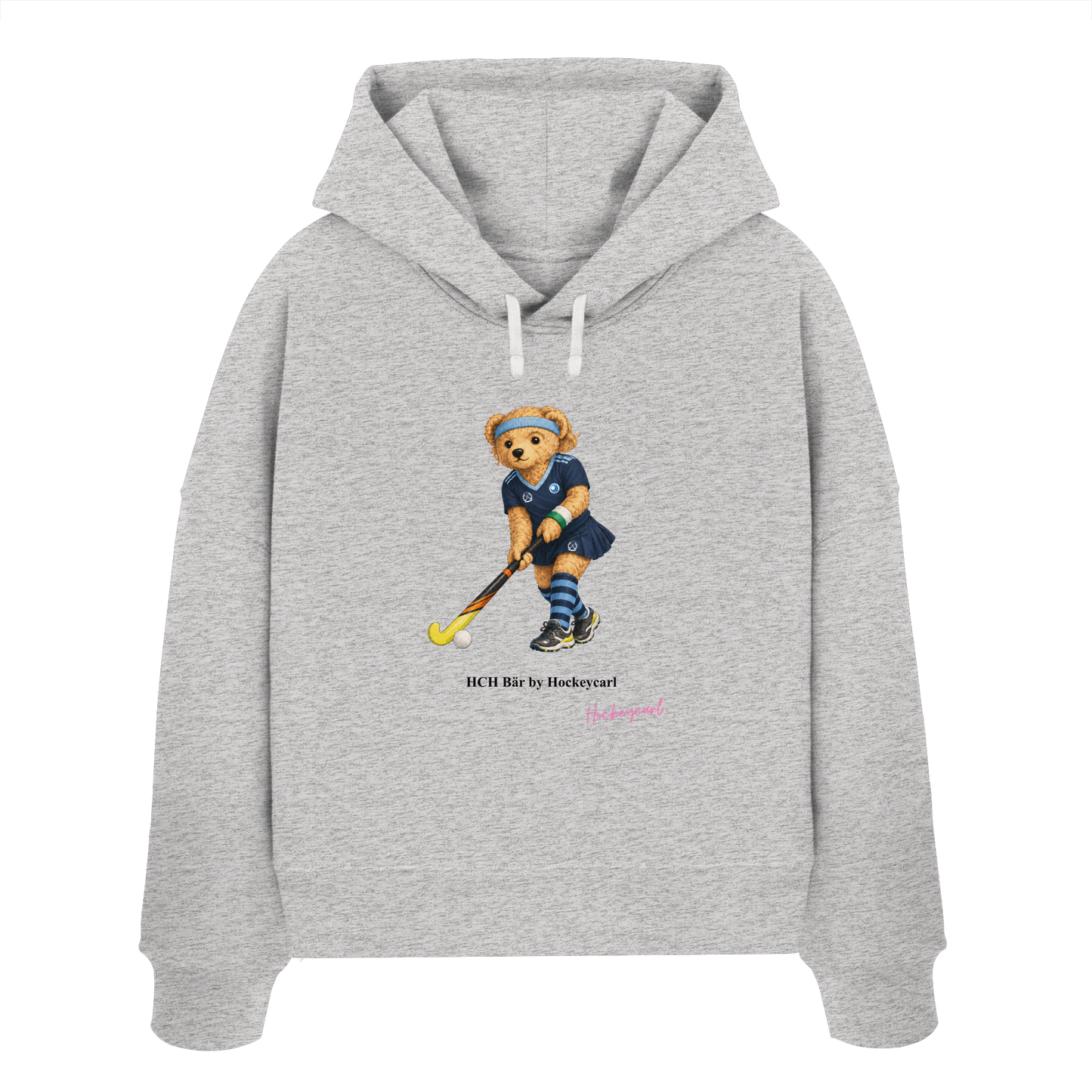 Hockey-Club Bad Homburg Bär - Womens Organic Boxcut Hoodie - Hockeycarl