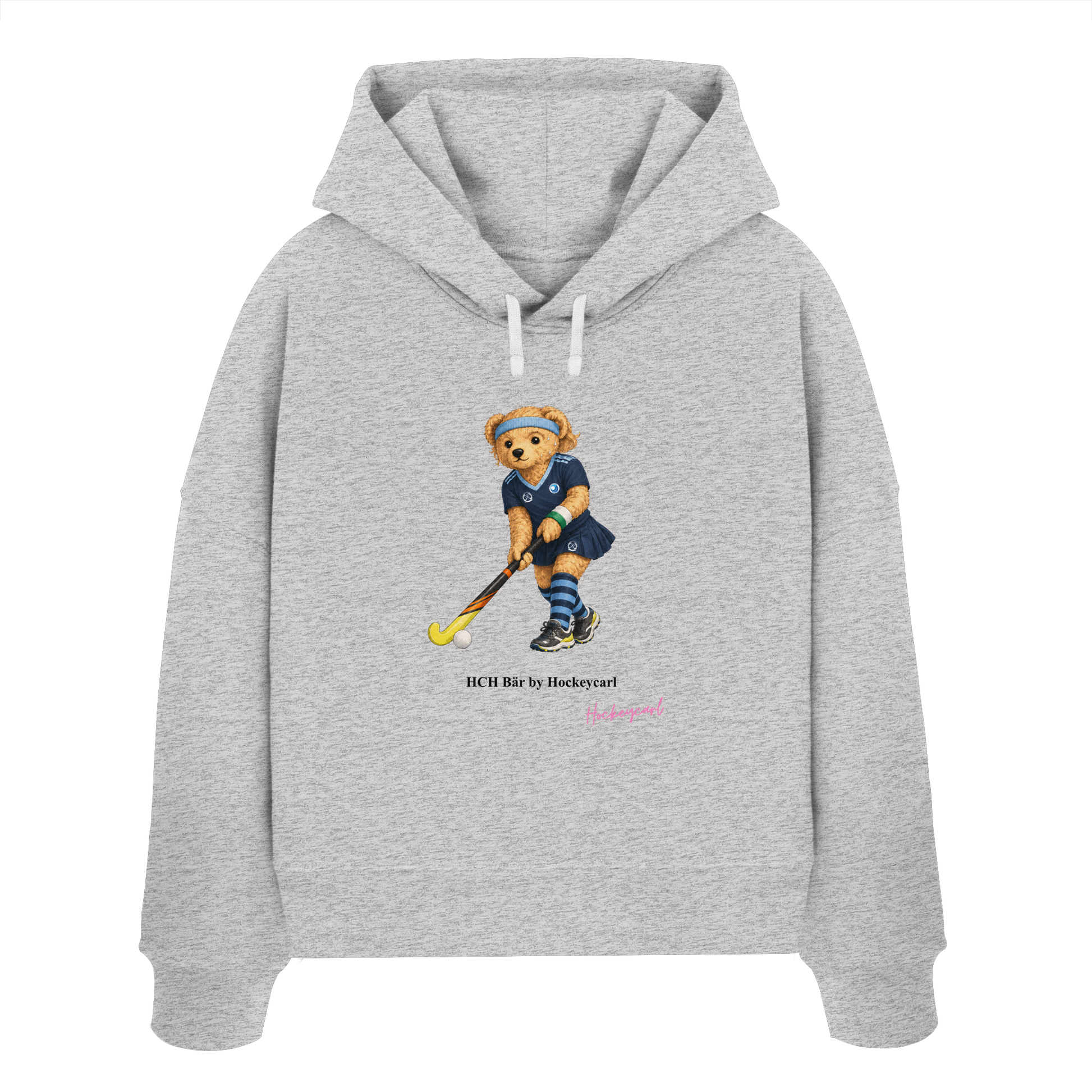 Hockey-Club Bad Homburg Bär - Womens Organic Boxcut Hoodie - Hockeycarl