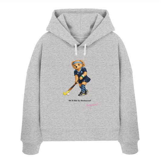 Hockey-Club Bad Homburg Bär - Womens Organic Boxcut Hoodie - Hockeycarl