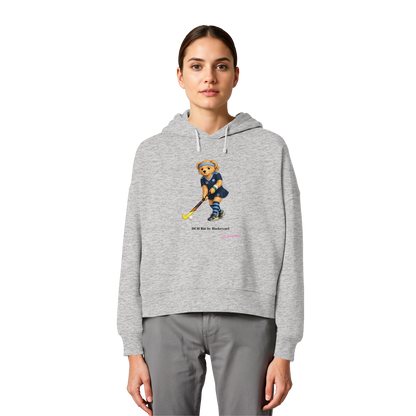 Hockey-Club Bad Homburg Bär - Womens Organic Boxcut Hoodie - Hockeycarl