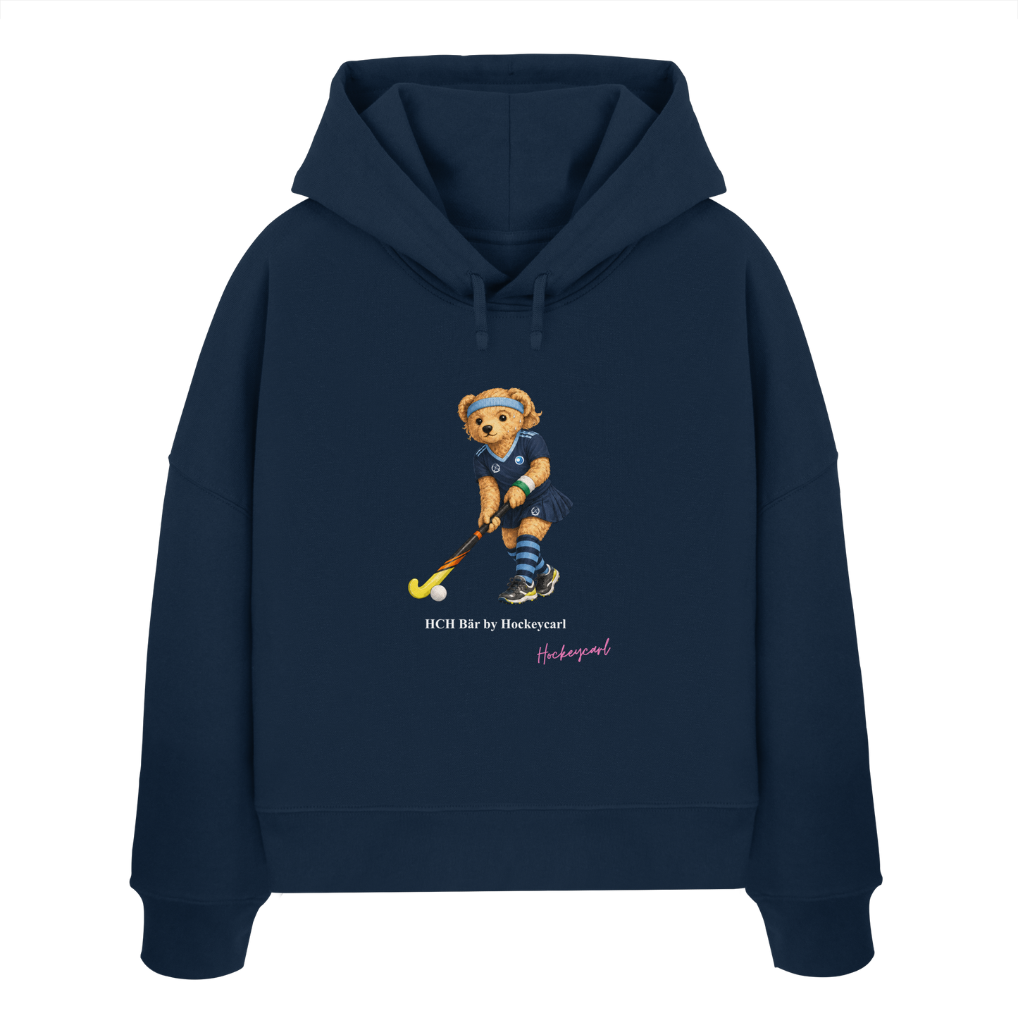 Hockey-Club Bad Homburg Bär - Womens Organic Boxcut Hoodie - Hockeycarl